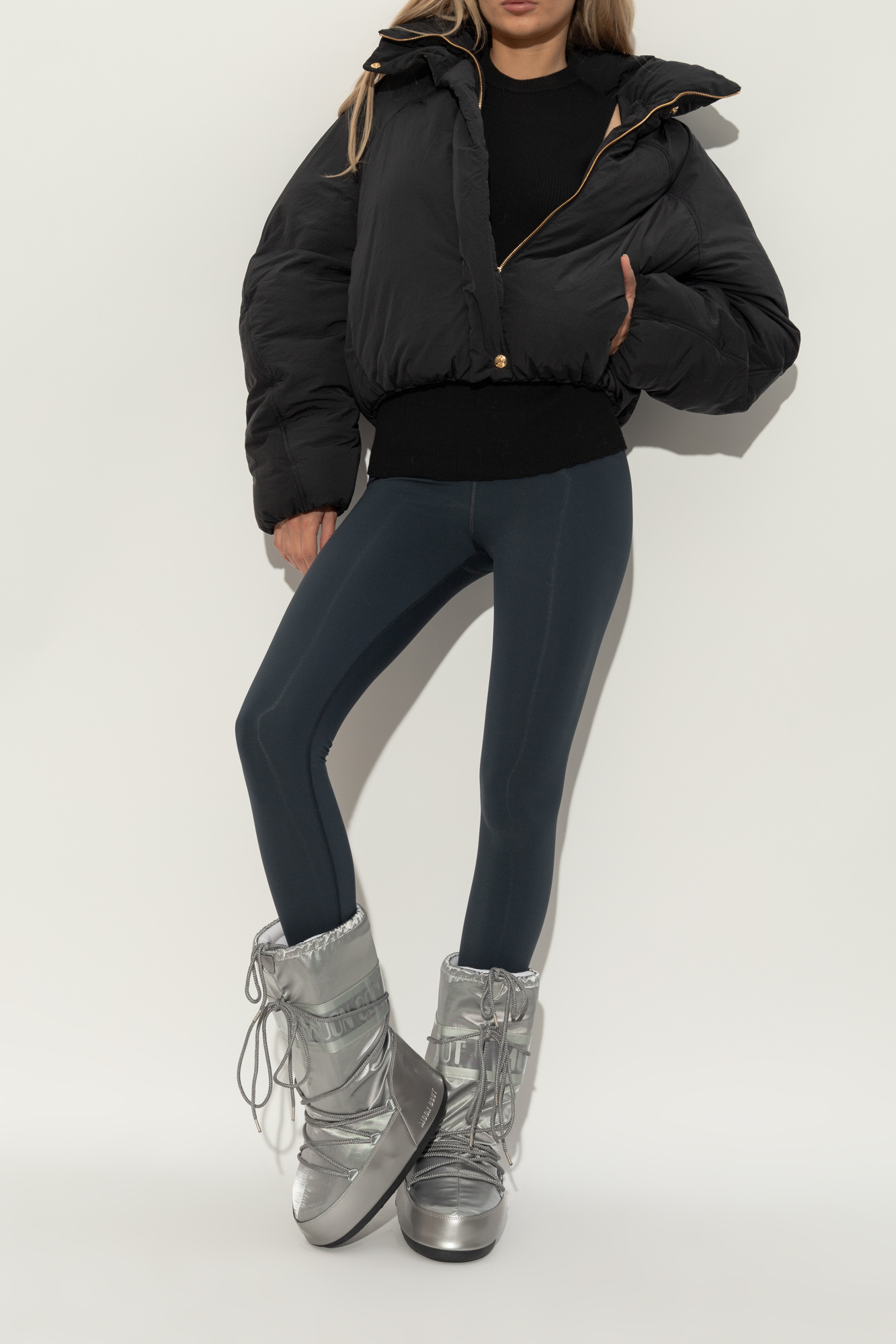 Silver Snow boots 